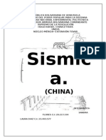 Informe de Sismos en China!!