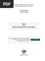 Regularización Contable