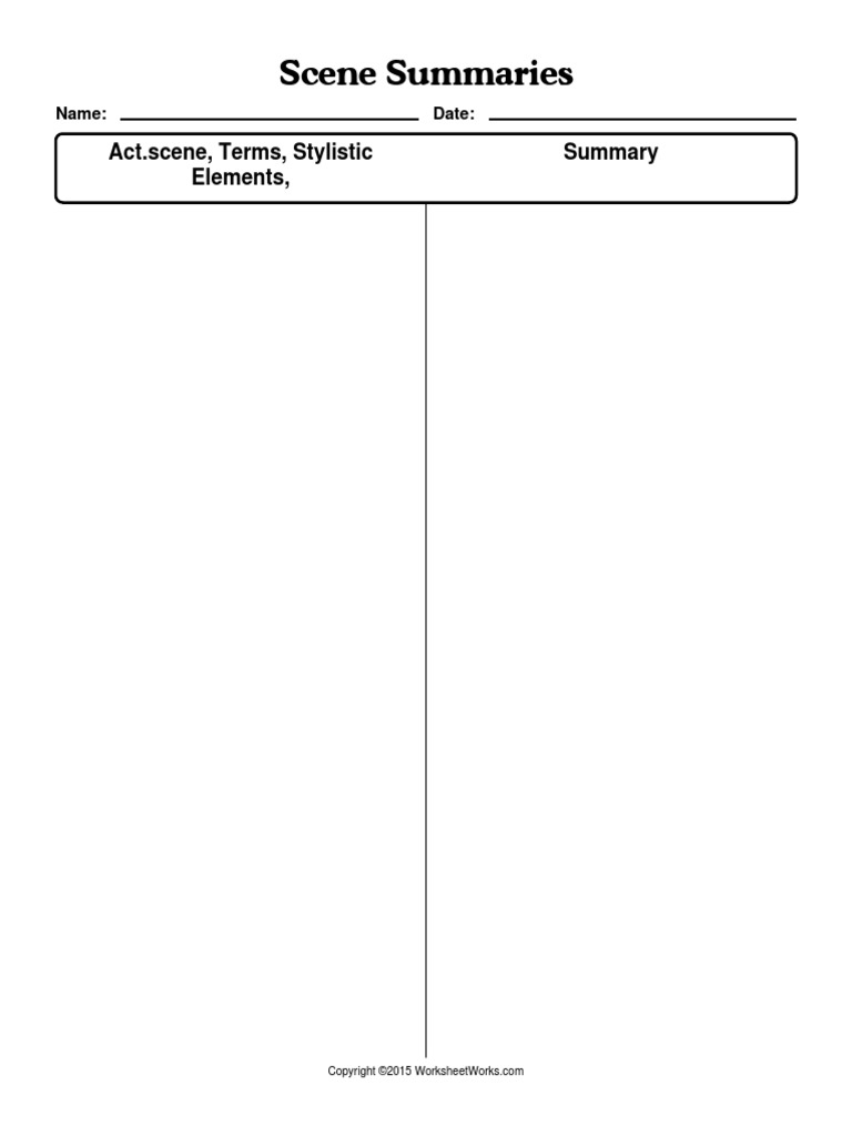 Scenesummary | PDF