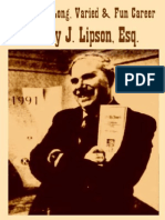 Barry J. Lipson, Esq. - 50 Years: Long, Varied & Fun Career