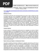 Premilenismo e a Tribulação o Part v - Teoria Do Arrebatamento Parcial - Dr. Walvoord