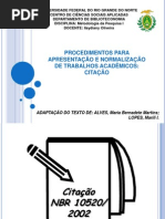 CITAÇÕES