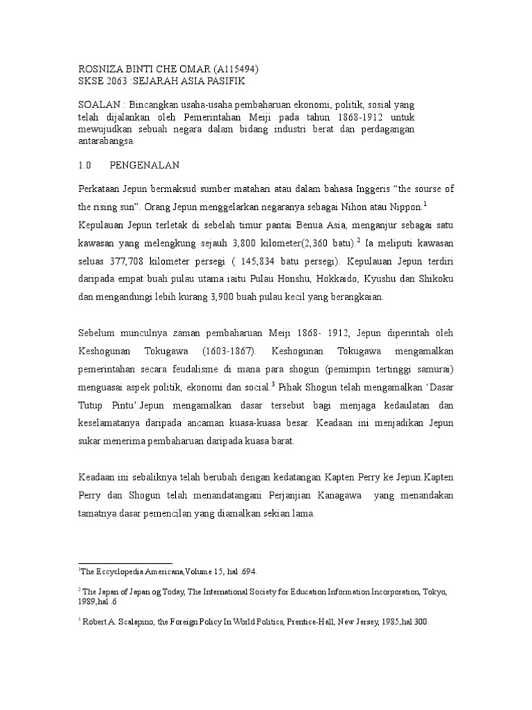 PEMODENAN MEIJI baru