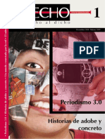 Revista Trecho 1 - Periodismo 3.0 e Inicios de la Ciudad - Diciembre de 2008 a Febrero de 2009