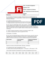 Respuestas Examen de Simulación de Eventos Discretos