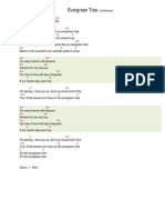 Evergreen Tree (Cliff Richard) PDF
