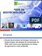 Aula 1 Biotecnologia