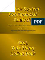 Dupont System For Financial Analysis