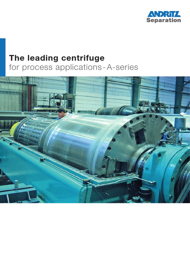 Andritz Decanter Centrifuge PDF Centrifuge Materials