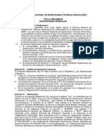 Reglamento Inspecciones Vehiculares Peru