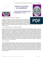 Constituciones de Anderson