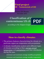 Classification of The Conterminous US Climates