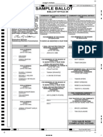 Sample Ballot Style 28