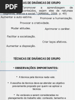 Processos de Dinamicas de Grupo