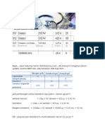 Blangko (PH) Standard (L) Sampel (L) Aquabidest Sampel (Serum) Standard Larutan Reagen Kit Kolesterol