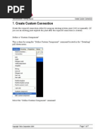 Part1 Create Custom Connection