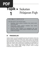 Topik 1 Sukatan Pelajaran Fiqh