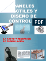 Exposición Paneles Tactiles y Diseño de Controles