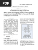 Design of Programmable Logic Controller and I/O Expansions