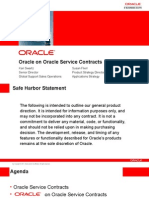 Oracle On Oracle Service Contracts