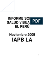 Informe Sobre Salud Visual en El Peru