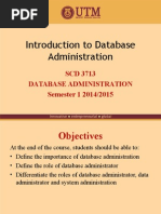 Download Introduction to Database Administratorppt by Fastest Motegi SN257933390 doc pdf