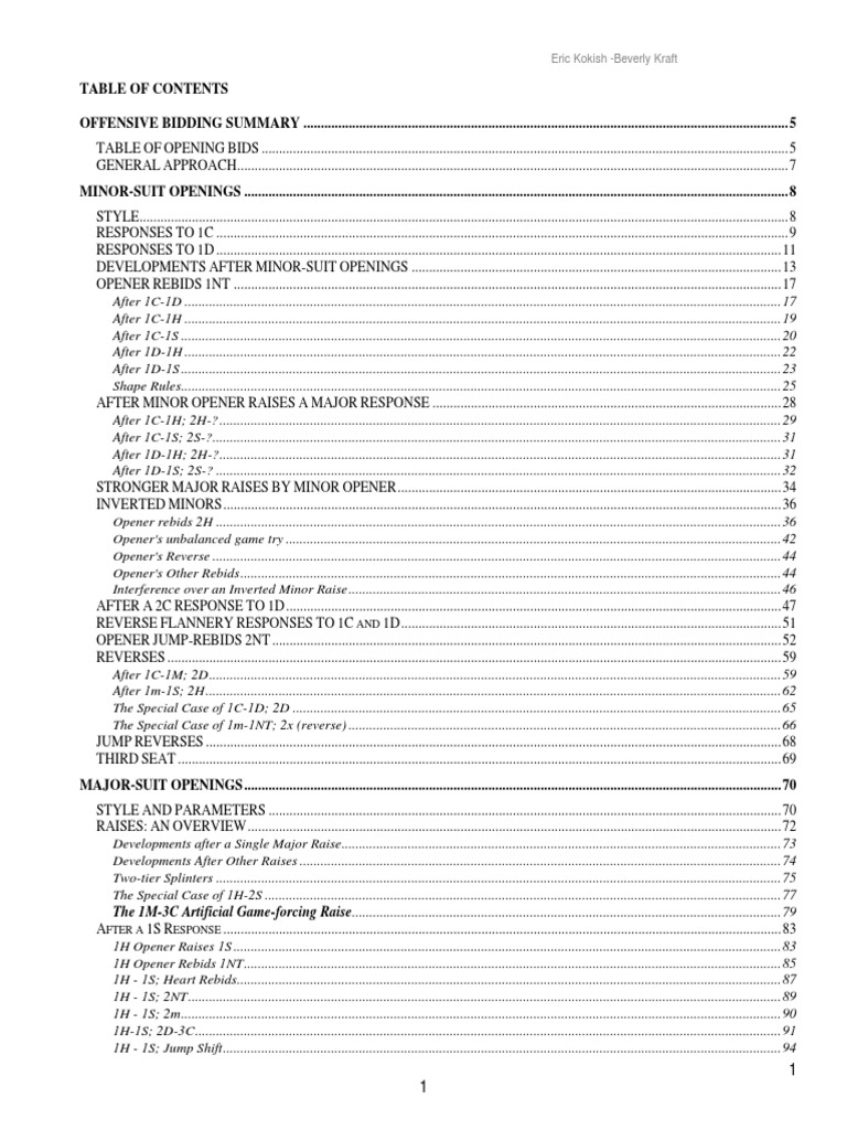 System Book EOK PDF Whist Family Of Card Games French Deck Card Games