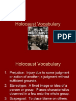 Holocaust Vocabulary