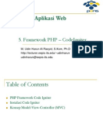 T5 - CodeIgniter - Teknologi Aplikasi Web PDF