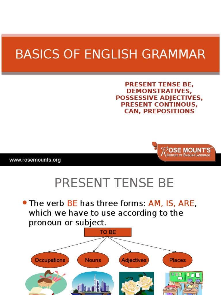 basic english grammar presentation