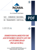 Dimensionamiento Ascensores