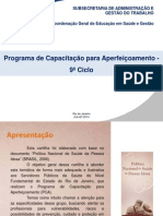 Cartilha Política Nacional de Saúde Da Pessoa Idosa