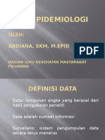 Data Epidemiologi