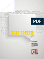 Pakistan Hate Speech Report 2014