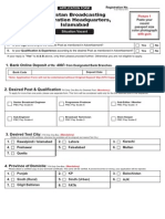 Pak Broadcast Corp Form