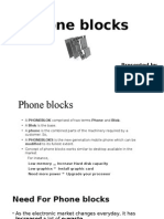 Phone Blocks: Presented by Kamran Khan Khushboo