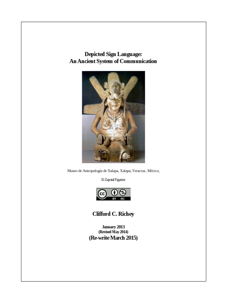 Ancient Depicted Sign Language | PDF | Eagle | Shape
