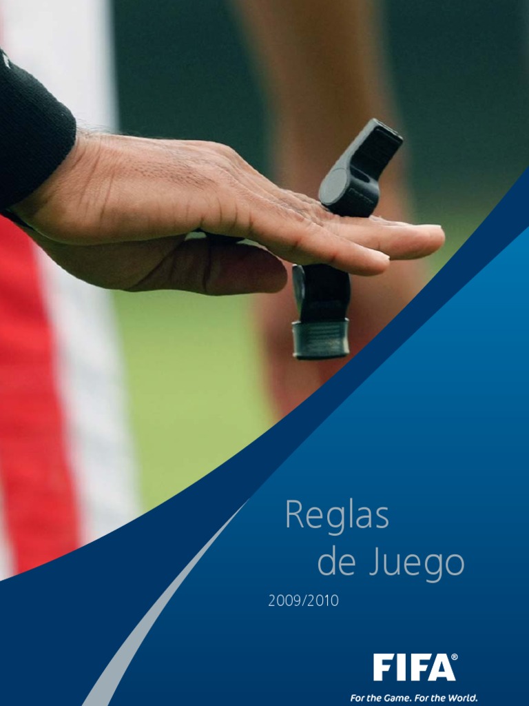 Reglamento oficial FIFA Asociación de Futbol Deportes de equipo