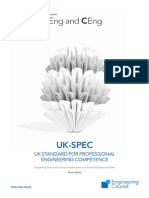 UK-SPEC guide for EngTech, IEng, CEng