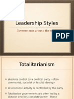 Leadership Styles