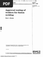 Norsok M-101 PDF | PDF | Nondestructive Testing | Welding