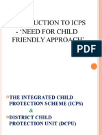Introduction To Icps - Need For Child Friendly Approach'