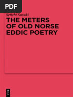 The Meters of Old Norse Eddic Poetry