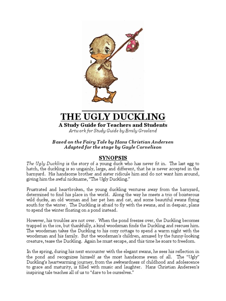 Ugly Duckling Study Guide | The Ugly Duckling | Hans ...