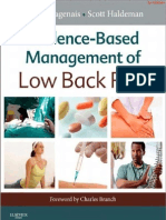 Evidence-Based Management of Low Back Pain