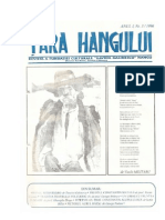 01 - 03 - Revista Ţara Hangului, NR 3 Pe 1996