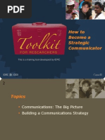 Communication Strategic Communication