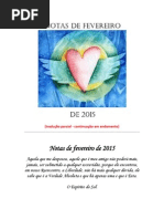 Notas de Fevereiro de 2015