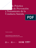 Suicidio - Guía Practica Prevención y Tratamiento