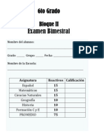 6to Grado Bloque 2 2013 2014